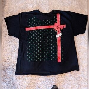 Christmas Gift Blue T- Shirt XXL